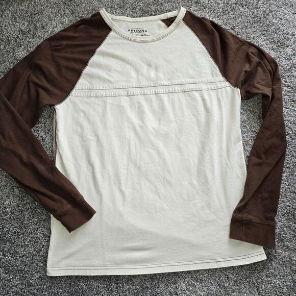 Arizona jean co y2k streetstyle long sleeve tshirt mens L( fits M) - Picture 1 of 6